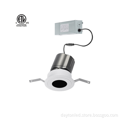 8W 12W Anti-glare LED Wall Washer Recessed Downlight